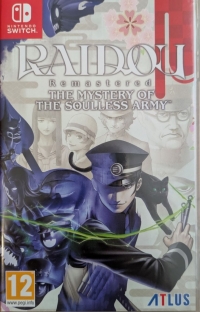 Raidou Remastered: The Mystery of the Soulless Army Box Art