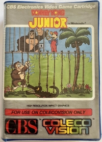 Donkey Kong Junior Box Art