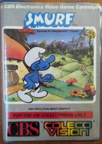 Smurf (clamshell / CBS label) Box Art