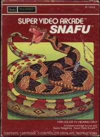 Snafu (Super Video Arcade) Box Art