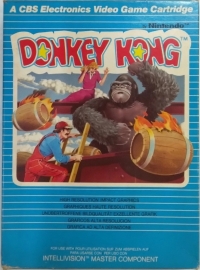 Donkey Kong Box Art