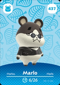 Animal Crossing #437 Marlo Box Art
