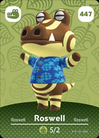 Animal Crossing #447 Roswell Box Art