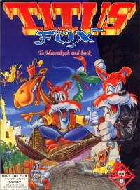 Titus the Fox: To Marrakech and Back Box Art