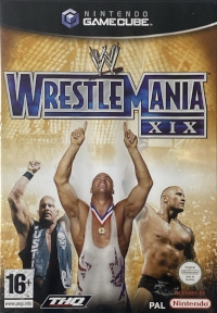 WWE Wrestlemania XIX [UK] Box Art