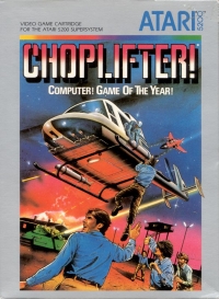 Choplifter! (Atari Corp.) Box Art