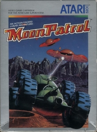 Moon Patrol (Atari Corp.) Box Art