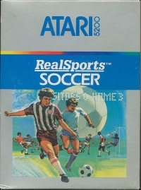 Realsports Soccer (Atari Corp. / 1986) Box Art