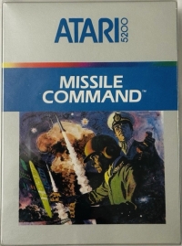 Missile Command (Atari Corp.) Box Art