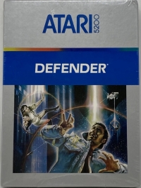 Defender (Atari, Inc. / large title) Box Art