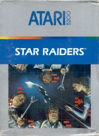 Star Raiders (large title) Box Art