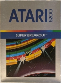 Super Breakout (Printed in U.S.A.) Box Art
