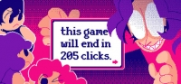 This Game Will End in 205 Clicks. Box Art