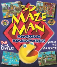 3D Maze Man: Amazing Adventures Box Art