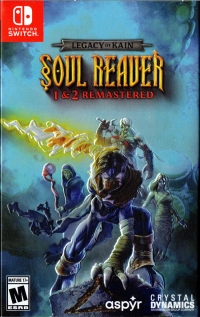 Legacy of Kain: Soul Reaver 1 & 2 Remastered (slipcover) Box Art