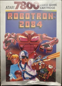 Robotron: 2084 (1986) Box Art