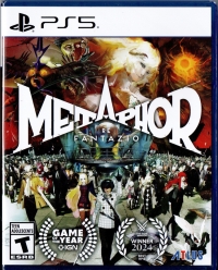 Metaphor: ReFantazio (201-22083) Box Art