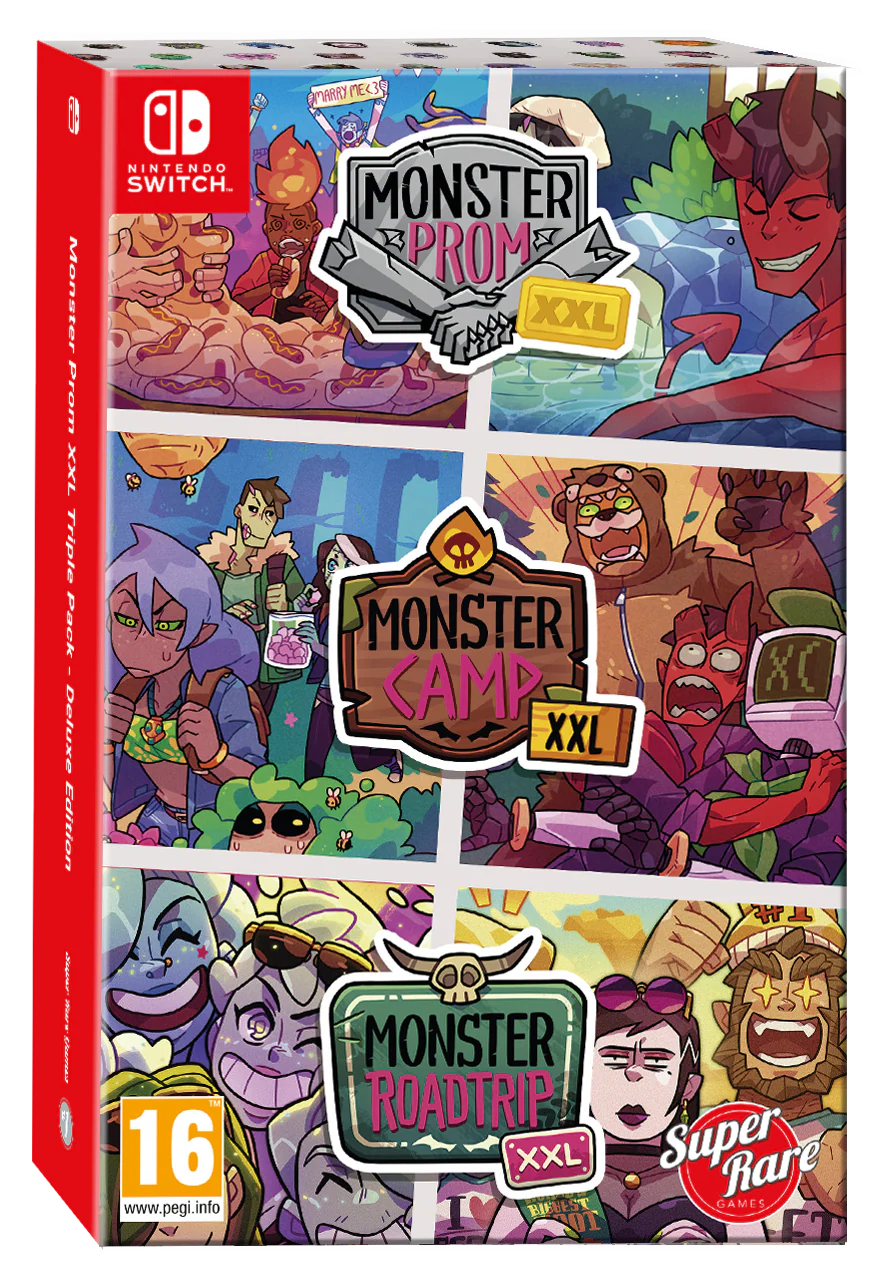 Monster Prom XXL Triple Pack - Deluxe Edition Box Art