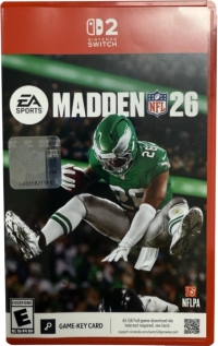 Madden NFL 26 Box Art
