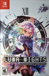 Touhou Luna Nights - 5-Year Anniversary Limited Edition Box Art