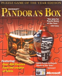 Pandora's Box: Puzzle Game of the Year Edition Box Art