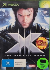 X-Men: The Official Game Box Art