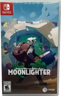 Moonlighter (black logo) Box Art