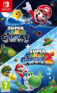 Super Mario Galaxy + Super Mario Galaxy 2 Box Art