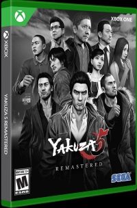 Yakuza 5 Remastered Box Art