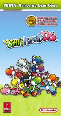Yoshi's Island DS Prima authorized game guide by Fletcher Black Box Art