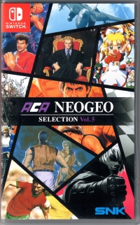 ACA NeoGeo Selection Vol. 5 Box Art