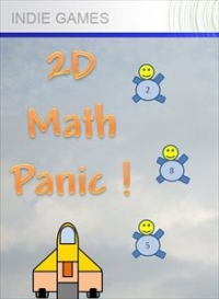 2D Math Panic Box Art