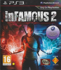 inFamous 2 (yellow dot) Box Art