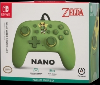 PowerA Nano Wired Controller - The Legend of Zelda (Toon Link) Box Art