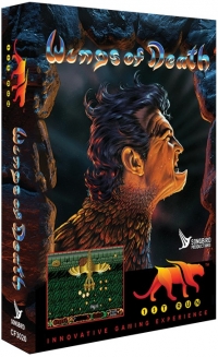 Wings of Death (black cartridge) Box Art