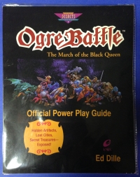 Ogre Battle: The March of the Black Queen - Official Power Play Guide Box Art
