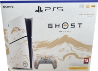 Sony PlayStation 5 CFI-2016 - Ghost of Yōtei (gold) [UK] Box Art