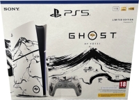Sony PlayStation 5 CFI-2016 - Ghost of Yōtei (black) [UK] Box Art