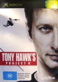 Tony Hawk's Project 8 Box Art