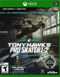 Tony Hawk's Pro Skater 1 + 2 (88512206MX) Box Art