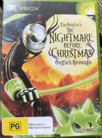 Tim Burton's The Nightmare Before Christmas: Oogie's Revenge Box Art