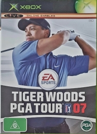 Tiger Woods PGA Tour 07 Box Art