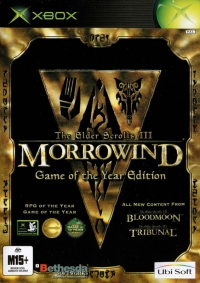 Elder Scrolls III, The: Morrowind: Game of the Year Edition Box Art