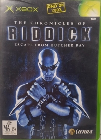 Chronicles of Riddick, The: Escape From Butcher Bay Box Art
