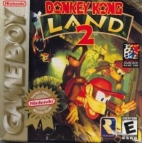 Donkey Kong Land 2 - Players Choice (DMG-ADDE-USA-2 cartridge) Box Art