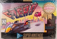 F-Zero - Players Choice (SNS-FZ-USA-2 cartridge) Box Art