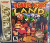 Donkey Kong Land - Players Choice (DMG-YT-USA-2 cartridge) Box Art