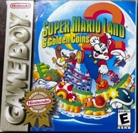 Super Mario Land 2: 6 Golden Coins - Players Choice (DMG-MQ-USA-2 cartridge) Box Art