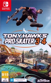 Tony Hawk's Pro Skater 3 + 4 [MX] Box Art