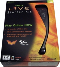 XBox Live Starter Kit Featuring Whacked! and MotoGP online demos Box Art